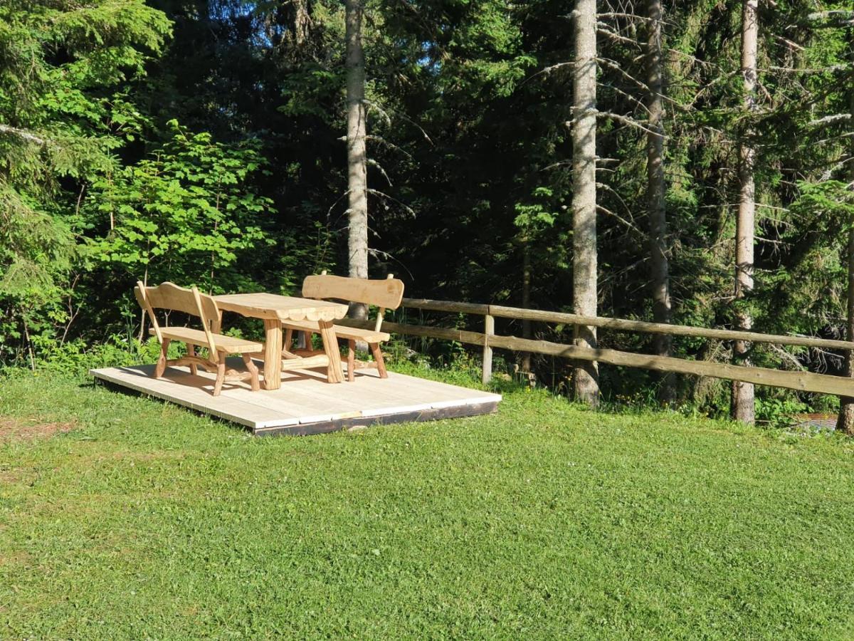 Mountain Eco Chalet Konjska Dolina On 1400 M Asl -Near Pokljuka Srednja Vas v Bohinju エクステリア 写真