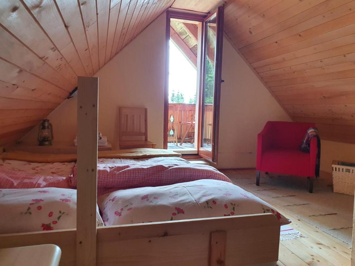 Mountain Eco Chalet Konjska Dolina On 1400 M Asl -Near Pokljuka Srednja Vas v Bohinju エクステリア 写真